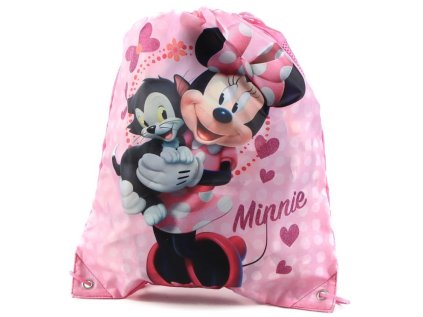 PYTLÍK GYM BAG|DISNEY|MINNIE MOUSE  LOVE CATS|32 x 41 cm