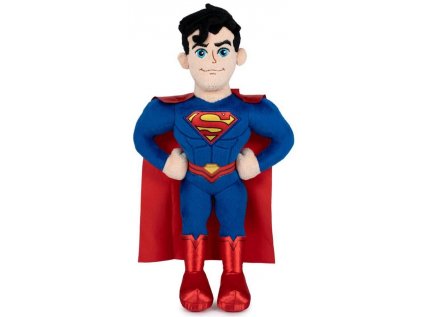 HRAČKA - FIGURKA PLYŠOVÁ|DC COMICS  SUPERMAN|VÝŠKA 32 cm