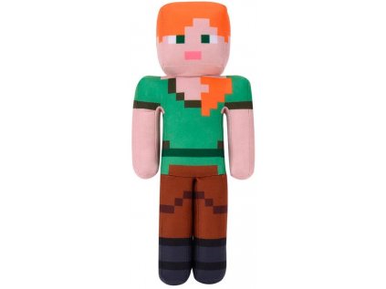 HRAČKA - FIGURKA PLYŠOVÁ|MINECRAFT  ALEX|VÝŠKA 34 cm