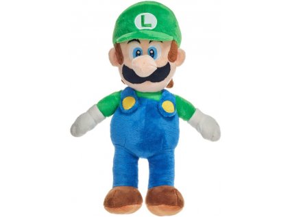 HRAČKA - FIGURKA PLYŠOVÁ  SUPER MARIO|LUIGI|VÝŠKA 30 cm