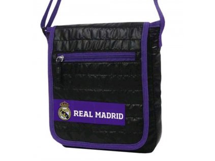 TAŠKA NA RAMENO MALÁ|REAL MADRID FC  ŠÍŘKA 20 cm|MODRÁ|SOFT COLLECTION