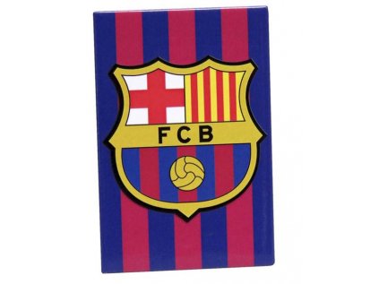 MAGNET KOVOVÝ|BARCELONA FC  5,5 x 8 cm|ZNAK