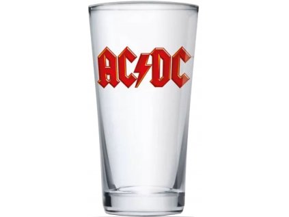 SKLENICE|AC/DC  LOGO|500 ml
