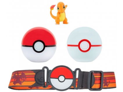 FIGURKA SBĚRATELSKÁ|POKÉMON  CHARMANDER & POKÉBALL|S OPASKEM