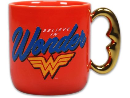 HRNEK KERAMICKÝ 3D|DC COMICS  WONDER WOMAN|BELIEVE IN