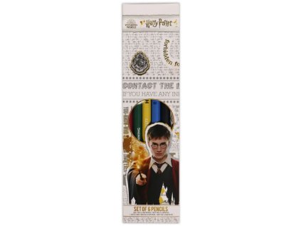 TUŽKY|SET 6 KUSŮ|HARRY POTTER  HOUSE PRIDE