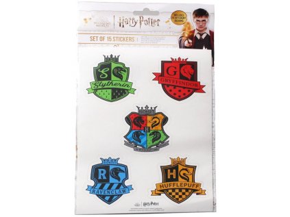 NÁLEPKY SET 3 LISTY|HARRY POTTER  SYMBOL RIVIVAL