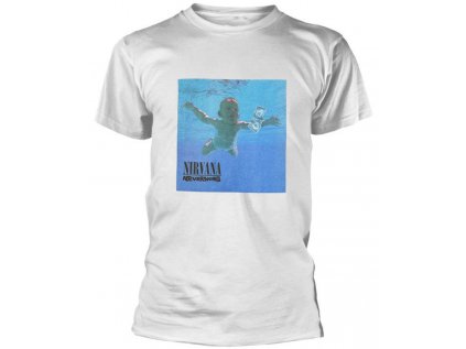 TRIČKO PÁNSKÉ|NIRVANA  NEVERMIND ALBUM|BÍLÉ