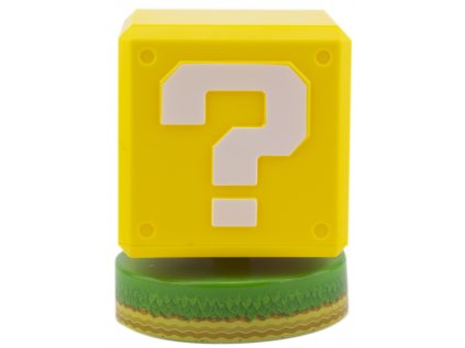 LAMPA DEKORATIVNÍ|SUPER MARIO  QUESTION|VÝŠKA 10 cm