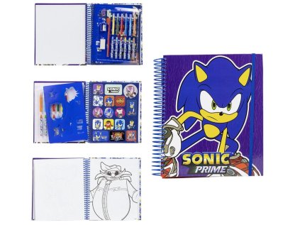 BLOK KREATIVNÍ|SONIC  PRIME|22 x 26 x 2 cm