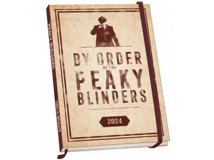 DIÁŘ 2024 A5|NETFLIX  PEAKY BLINDERS (15,6 x 21 cm)