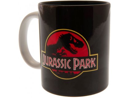 HRNEK KERAMICKÝ|JURASSIC PARK  315 ml|LOGO AND T-REX