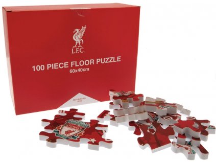 PUZZLE 100 KUSŮ|LIVERPOOL FC  CREST AND YNWA TEXT|60 x 40 cm