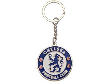 PŘÍVĚSEK NA KLÍČE|CHELSEA FC  COLORFUL CREST|4,5 x 4,5 cm