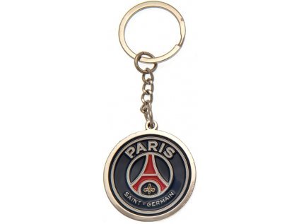 PŘÍVĚSEK NA KLÍČE|PARIS SG FC  COLORFUL CREST|4 x 4 cm