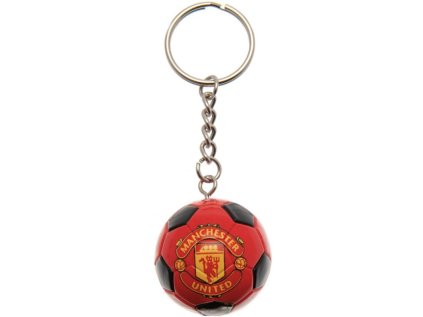 PŘÍVĚSEK NA KLÍČE|MANCHESTER UNITED  BALL|3,5 x 3,5 cm