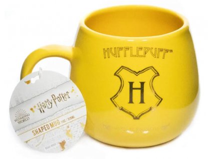 HRNEK KERAMICKÝ 3D|HARRY POTTER  380 ml|INTRICATE HOUSES HUFFLEPUFF