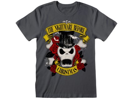 TRIČKO PÁNSKÉ|NIGHTMARE BEFORE  CHRISTMAS|TOP HAT JACK (M)