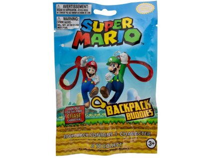 PŘÍVĚSEK NA BATOH|SUPER MARIO  BLINDBOX