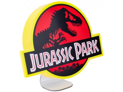 LAMPA DEKORATIVNÍ|JURASSIC PARK  LOGO|26 x 20 cm