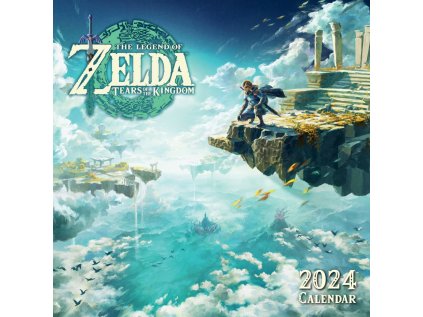 KALENDÁŘ 2024|PC HRY  LEGEND OF ZELDA (30,5 x 30,5|61 cm)