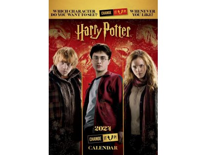 KALENDÁŘ 2024|FILM|HARRY POTTER  CHANGE IT UP (29,7 x 42 cm) A3