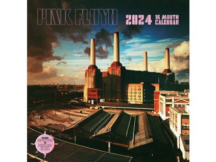 KALENDÁŘ 2024|HUDBA  PINK FLOYD (30 cm x 30|60 cm) SQ