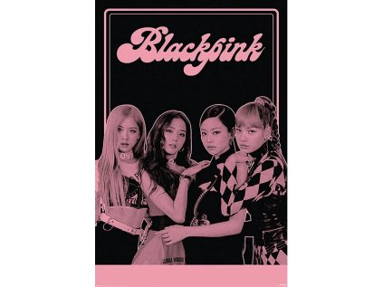 PLAKÁT 61 x 91,5 cm  BLACK PINK|KILL THIS LOVE