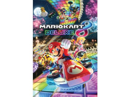 PLAKÁT 61 x 91,5 cm|SUPER MARIO  MARIO KART 8|DELUXE