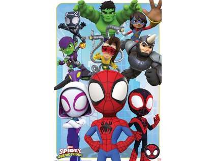 PLAKÁT 61 x 91,5 cm|MARVEL  SPIDEY AND AMAZING FRIENDS