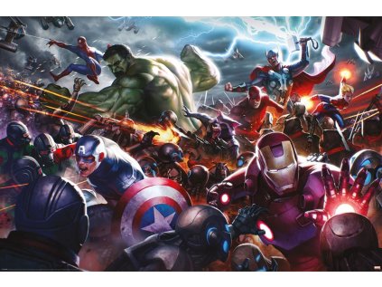 PLAKÁT 61 x 91,5 cm|MARVEL  FUTURE FIGHT