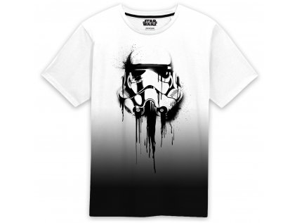 TRIČKO PÁNSKÉ|STAR WARS  STORMTROOPER INK|BÍLÉ