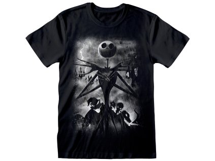 TRIČKO PÁNSKÉ|NIGHTMARE BEFORE  CHRISTMAS|STORMY SKIES (S)
