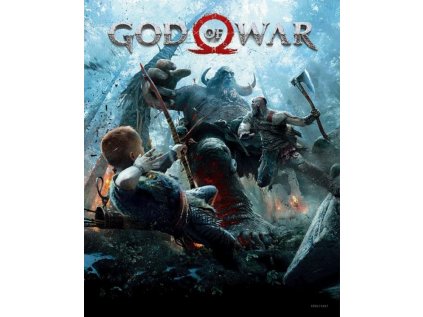 OBRÁZEK 3D|26 x 20 cm  GOD OF WAR|TROLL FIGHT