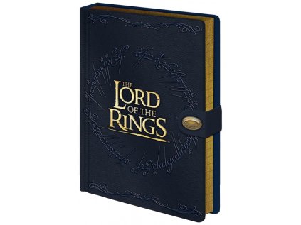 BLOK|ZÁPISNÍK A5|PREMIUM  THE LORD OF THE RINGS|ONE RING