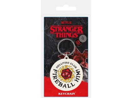 PŘÍVĚSEK NA KLÍČE|STRANGER THINGS  FIREBALL HIM