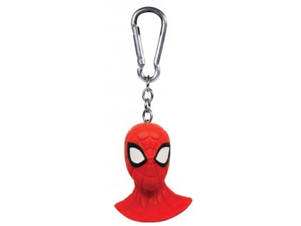 PŘÍVĚSEK NA KLÍČE 3D|MARVEL  SPIDERMAN HEAD