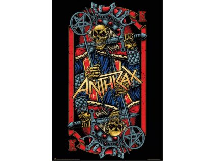 PLAKÁT 61 x 91,5 cm|ANTHRAX  EVIL KINGS