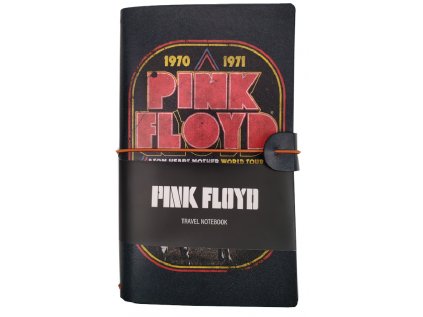 BLOK|ZÁPISNÍK|PINK FLOYD  1970-1971 WORLD TOUR|TRAVEL BLOK