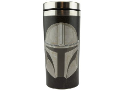 HRNEK CESTOVNÍ NEREZ S VÍČKEM  450 ml|STAR WARS|THE MANDALORIAN