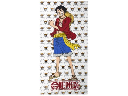 RUČNÍK OSUŠKA|ONE PIECE  CHARACTER|70 x 140 cm