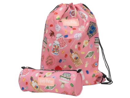 PYTLÍK GYM BAG + PENÁL|SET 2 KUSŮ  HARRY POTTER|HONEYDUKES|28 x 39 cm