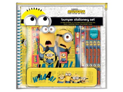 ŠKOLNÍ POMŮCKY SET|MINIONS 2  MORE THAN A MINION|8 KUSŮ