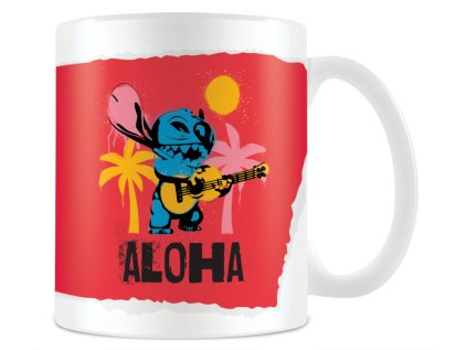 HRNEK KERAMICKÝ|LILO & STITCH  315 ml|ALOHA