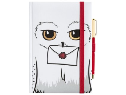 BLOK|ZÁPISNÍK A5|HARRY POTTER  HEDWIG|S PROPISKOU