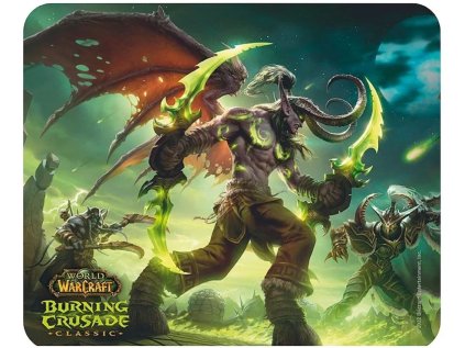 PODLOŽKA POD MYŠ|WORLD OF WARCRAFT  ILLIDAN|23,5 x 19,5 x 0,3 cm