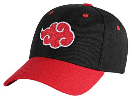 ČEPICE BASEBALLOVÁ|KŠILTOVKA  NARUTO SHIPPUDEN|AKATSUKI SYMBOL