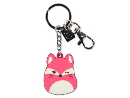 PŘÍVĚSEK NA KLÍČE|SQUISHMALLOWS  FOX FIFI|3 x 3 cm