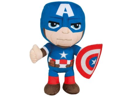 HRAČKA - FIGURKA PLYŠOVÁ  MARVEL|CAPTAIN AMERICA|VÝŠKA 30 cm