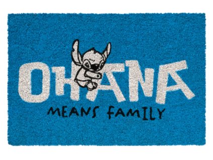 ROHOŽKA|DISNEY|LILO & STITCH  60 x 40 cm|OHANA MEANS FAMILY
